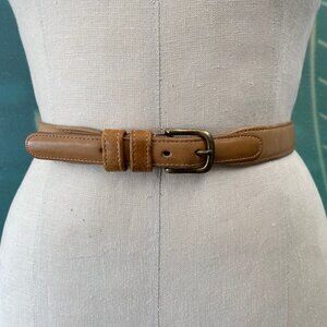Vintage Coach tan made in NY belt